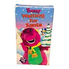 Barney’s Waiting For Santa VHS Video Tape Christmas Sing Along