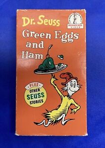 Dr. Seuss - Green Eggs and Ham VHS (1997) Random House Vintage