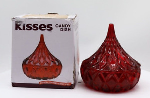 Godinger Crystal Hersheys Kiss Candy Dish