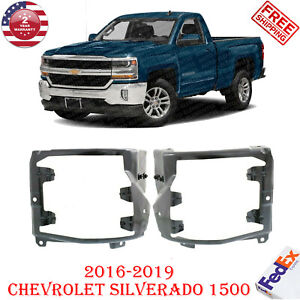 Front Bumper Support Outer Bracket For 2016-2019 Chevrolet Silverado 1500