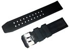 RUBBER WATCH BAND STRAP FOR 23MM LUMINOX EVO 3050 / 3950 NAVY SEAL COLORMARK