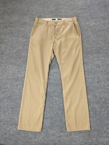 Toddland Size 31x30 Flannel Lined Chino Pants Traditional Fit Beige