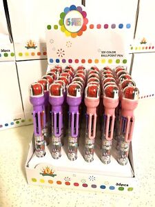 Wholesale Job Lot Of Fun Pens 6in1 With Unicorn Roller Stamps Gift Resale Toys