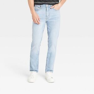 Men's Slim Fit Jeans - Goodfellow & Co Light Blue Denim 32x30