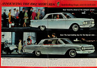 1961 '62 MERCURY COMET MONTEREY Auto Car Centerfold Vintage Magazine Print Ad