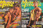Muscle And Fitness August 1997 2 Different Covers