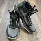 Air Jordan XXXIV 34 Low 'Vapor Green' Black Sneaker, Size 6.5 Youth BQ3384013