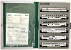 KATO 101789 N Scale Amtrak Superliner I, II Phase VI Bookcase 6 Car Set 10-1789