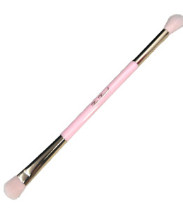 Too Faced Dual-Ended Eye Shadow Brush Pink - NEW
