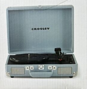 NEW Crosley Record Player Vintage Vinyl 3-Speed Bluetooth in/Out Speakers