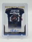 Chris Johnson 2022 Contenders Numbers Game Acetate On-Card Auto #NG-CJO Titans