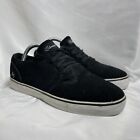 Es Edward Skate Shoes men's size 9.5 black leather suede lace up sneakers