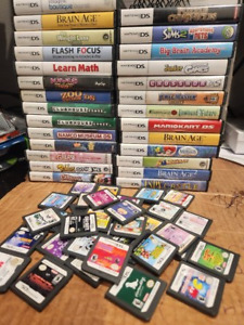 Lot of Nintendo DS Games Pick & Choose  Cartridge ONLY ,and games with case
