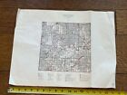 Vintage 1963 Michigan Dept of Conservation Crawford County Roads Topo Map (M2)