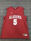 New ListingNike Alabama Crimson Tide Basketball Jersey Youth Boys Large 16-18 Red NCAAA