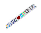 Civic Mafia Windshield Decal Banner Sticker JDM Red/White Fits Honda Car