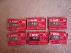 Lot of 6 Ferro Extra I 90 Minute Blank Audio Cassette Tapes New Sealed
