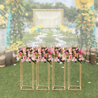 4Pcs Metal Flower Stand Party Wedding Centerpiece Column Holder Rack Decor