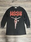 Vintage Deicide Once Upon The Cross 1995 Longsleeve XL/L Death Metal Rare
