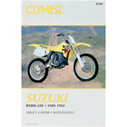 CLYMER Physical Book for Suzuki RM80, RM125, RM250, RMX250 89-95 | M386