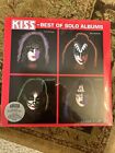 New ListingKISS Best of Solo Albums LP White Black & Silver Vinyl Hype Sticker German NEW