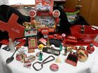 Lot of 40+~Coca-Cola Collectibles~Knife, Magnets, Keychains, Bottles, Spoon,More