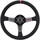 Sparco 015L750SC L575 Steering Wheel, Black, Suede