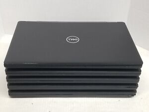 Lot of 5 Dell Latitude 5590 Laptops i5-8350u 8GB 256GB SSD Webcam Backlit - Sp 1