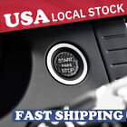 For Land Rover Carbon Fiber Car Engine Start Stop Push Button Switch Cover USA (For: More than one vehicle)