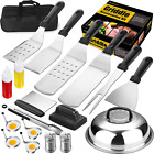 Griddle Accessories Kit 19 Pcs Flat Set for Blackstone and Camp Chef 19Pcs NEW
