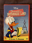 DONALD in MATHMAGIC LAND DVD DISNEY 1959 EDUCATIONAL ANIMATED FILM LIKE NEW