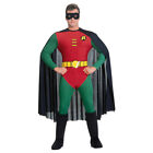 Robin Adult Costume Mens Batman Forever Dark Knight Movie Comic DC Superhero