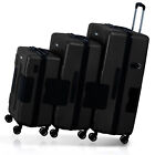 TACH V3 3 Piece Hard Shell Rolling Travel Suitcase Luggage Set w/ Wheels (Used)