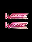 Westcoast Stickers 7x2 Kawasaki Jet Ski 440 550 650 750 Vintage Pink