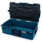 Indigo Blue & Black Pelican 1615 Air case with combo lid pouch.