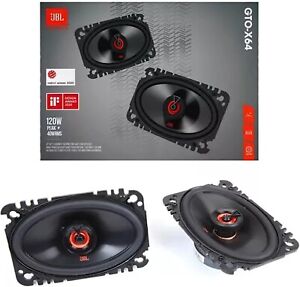 JBL GTO Series Premium 4 x 6 Inches 120 Watts Coaxial Car Stereo Speakers Pair
