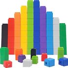 Set of 100 Math Manipulatives Counting Cubes Educational Number Blocks ...