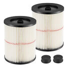 Hepa Filter for Craftsman Red Stripe Shop-Vac wet dry part 17816 9-17816 2 pk