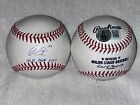 Justin Steele Chicago Cubs Auto Signed Baseball Beckett WITNESS COA MLB Debut
