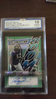 2023 Leaf Metal Ray Lewis Here comes the Boom 1/1 RAVENS Green Prismatic