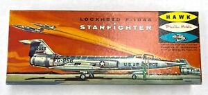 HAWK. #504. STARFIGHTER LOCKHEED F-104 A. 1957. 1/48 SCALE. TW-VJ