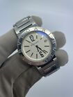 BVLGARI BB38SS Date Silver Dial Automatic Men's Watch *short links*