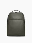 CALVIN KLEIN CK BUSINESS CASUAL ZIP BACKPACK OLIVE GREEN STYLISH LAPTOP BACKPACK