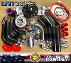 Universal Turbo Kit T76 Turbocharger for F150 Ram Pickup Truck 1500 2500 HD Red (For: CRX)