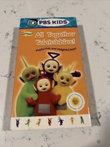 Teletubbies - All Together Teletubbies VHS 2005 PBS Kids Promotional Copy Promo
