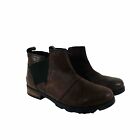 Sorel Emelie Brown Leather Waterproof Chelsea Boots Women’s Size 10 NL2671-908