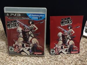 No More Heroes: Heroes' Paradise (Sony PlayStation 3, 2011) CIB Clean And Tested