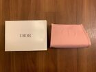 Christian Dior Small  Makeup Cosmetic Bag/Pouch Without Box, Color: Pink