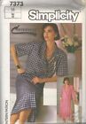 Pattern Simplicity Sewing Connoisseur Misses' Lined And Unlined Dresses Size 14