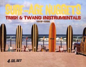 VARIOUS ARTISTS - SURF-AGE NUGGETS: TRASH & TWANG INSTRUMENTALS 1959-1966 NEW CD